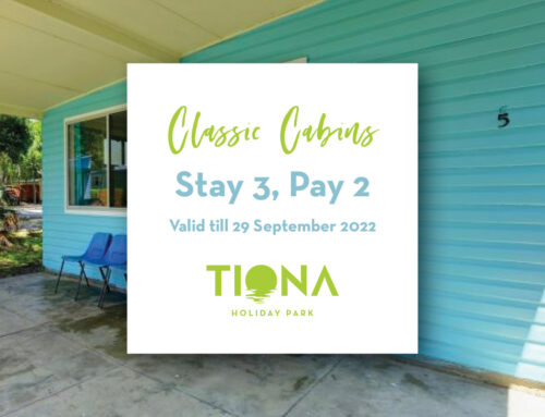Stay 3, Pay 2 – Beachside Classic Cabins – Expiring 29/9/22